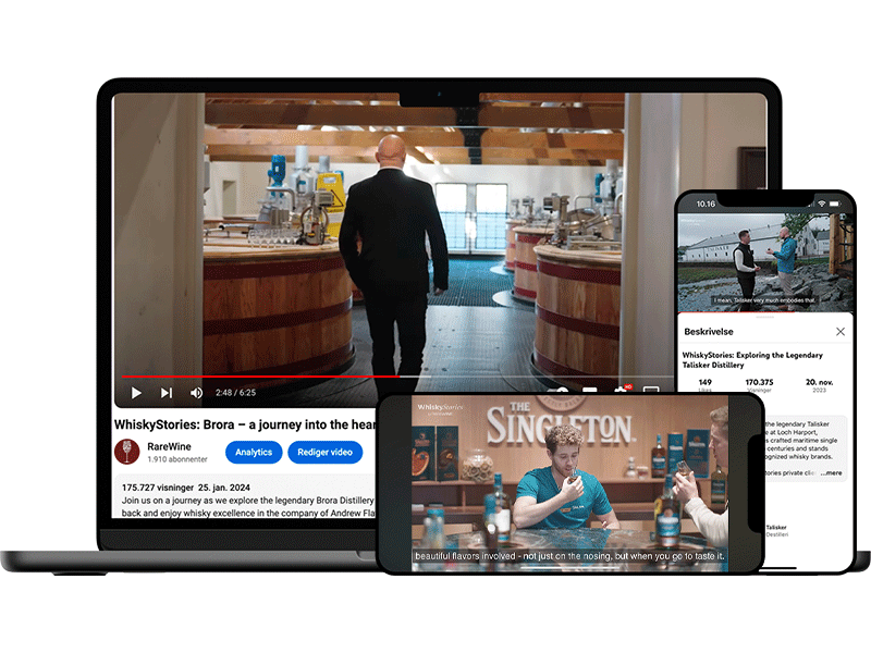 WhiskyStories: Avaiable on all devices